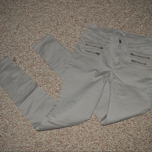 LoLo Jean Khaki Pants Juniors 3 - Picture 1 of 1